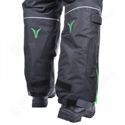 Костюм-поплавок зимний «Angler Prosport» (Black/Green)