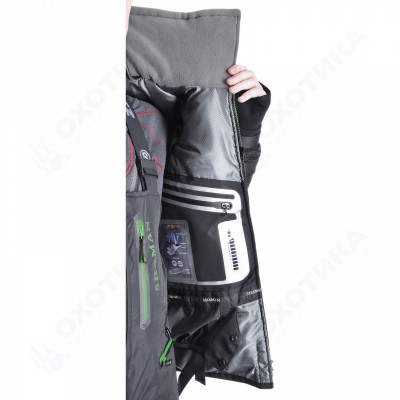 Костюм-поплавок зимний «Angler Prosport» (Black/Green)