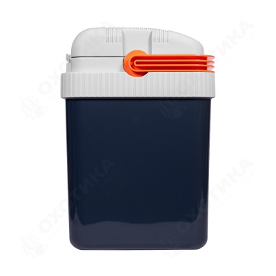 Холодильник автомобильный Camping World 25L (тёмно-синий с белым и оранжевым)