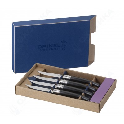 Набор столовых ножей Opinel VRI Ebony из 4-х штук