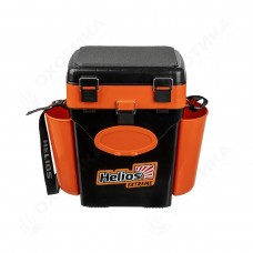 Ящик зимний FishBox (10л) оранжевый Helios