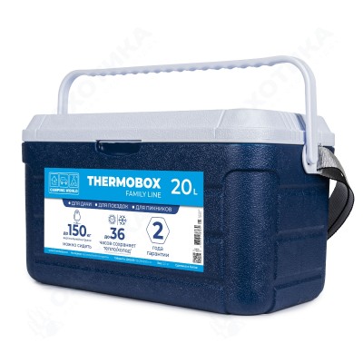 Контейнер изотермический Camping World Thermobox 20  (цвет: тёмно-синий)