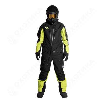 Комбинезон Jethwear The One с утеплителем Black/Lime