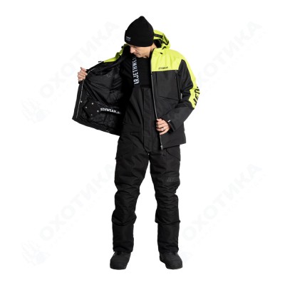 Куртка Jethwear Crisp с утеплителем Black/Lime