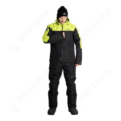 Куртка Jethwear Crisp с утеплителем Black/Lime