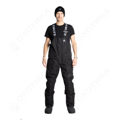 Полукомбинезон Jethwear Treeline Bib с утеплителем Black