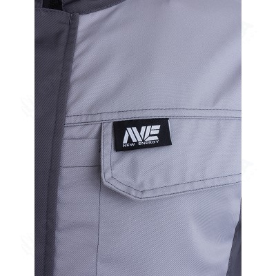 Костюм Антарес ИТР с полукомбинезоном NEW ENERGY (смесовая, серый/т.серый)