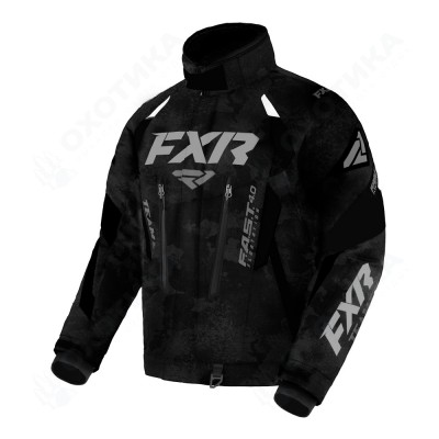 Куртка FXR Team FX с утеплителем Black Camo