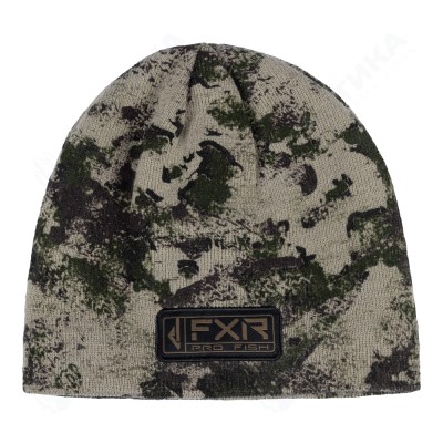 Шапка FXR Pro Fish Army Camo/Bronze