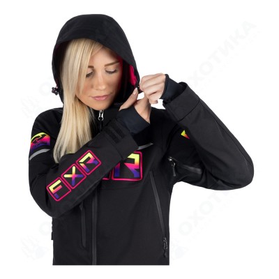 Комбинезон FXR Maverick F.A.S.T. с утеплителем Black/Neon Fusion