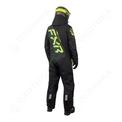 Комбинезон FXR CX F.A.S.T. с утеплителем Army Haze/Glowstick