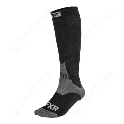 Носки FXR Boost Performance  (2 Pack) Black/Charcoalcoal, L/XL
