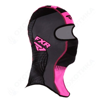 Балаклава FXR Shredder Thermal Black/Electric Pink