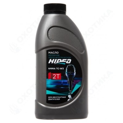 Масло для 2-тактных двигателей подвесных моторов HIDEA 2T NMMA TC-W3 1Л