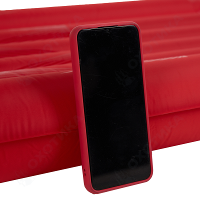 Ковер надувной утеплённый BTrace AirMat Tube (Красный)
