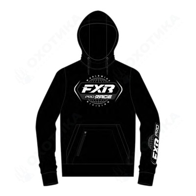 Толстовка FXR Race Division Tech Black/White