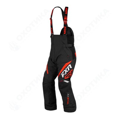 Штаны FXR Team FX с утеплителем Black/Red