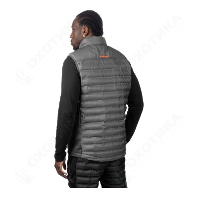 Жилет FXR Podium Hybrid Quilted Charcoal/Orange