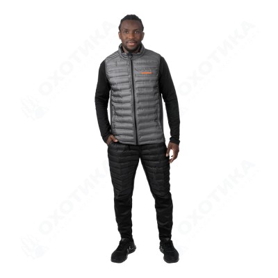 Жилет FXR Podium Hybrid Quilted Charcoal/Orange