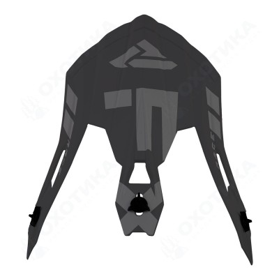 Козырек FXR Helium Prime Black, OS
