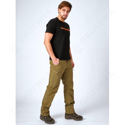 Футболка "TRITONGEAR" (Хлопок, Чёрный)