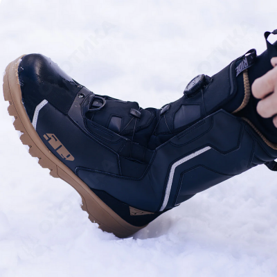 Ботинки 509 Saber Single Boa Boot с утеплителем Black Gum