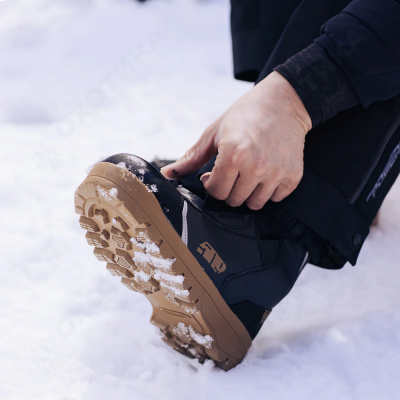 Ботинки 509 Saber Single Boa Boot с утеплителем Black Gum