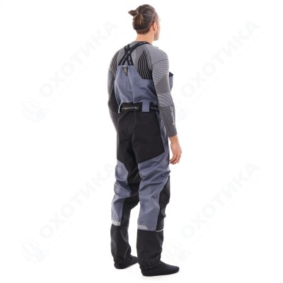 Вейдерсы мембранные QUAD PRO Gray - Black 2023