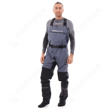 Вейдерсы мембранные QUAD PRO Gray - Black 2023
