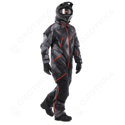 Комбинезон EXTREME Man Camo - Dark Grey Утепленный