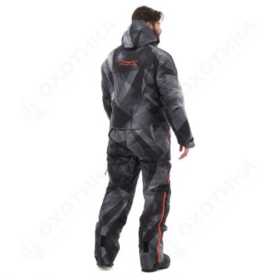 Комбинезон EXTREME Man Camo - Dark Grey Утепленный