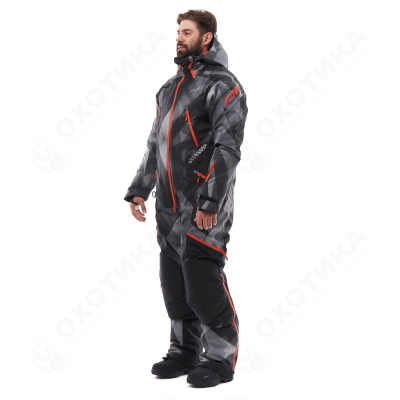 Комбинезон EXTREME Man Camo - Dark Grey Утепленный