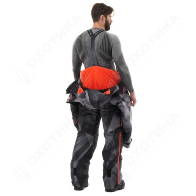 Комбинезон EXTREME Man Camo - Dark Grey Утепленный