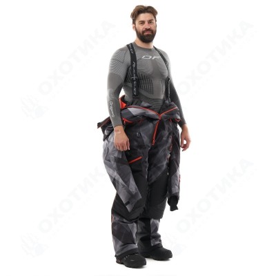 Комбинезон EXTREME Man Camo - Dark Grey Утепленный