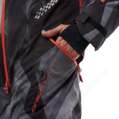 Комбинезон EXTREME Man Camo - Dark Grey Утепленный