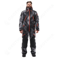 Комбинезон EXTREME Man Camo - Dark Grey Утепленный