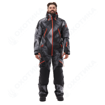 Комбинезон EXTREME Man Camo - Dark Grey Утепленный