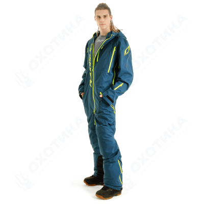 Комбинезон Gravity Premium MAN Dark Ocean-Light Green (Kamchatka) 2023 ДИСКОНТ