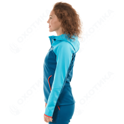 Куртка с капюшоном EXPLORER 2.0 Woman Scuba Blue 2024