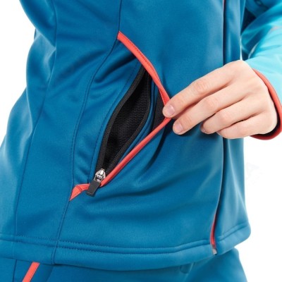 Куртка с капюшоном EXPLORER 2.0 Woman Scuba Blue 2024