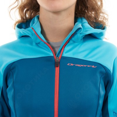 Куртка с капюшоном EXPLORER 2.0 Woman Scuba Blue 2024