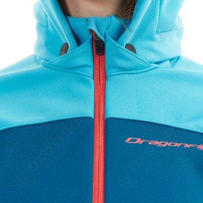 Куртка с капюшоном EXPLORER 2.0 Woman Scuba Blue 2024