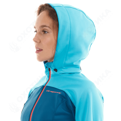 Куртка с капюшоном EXPLORER 2.0 Woman Scuba Blue 2024