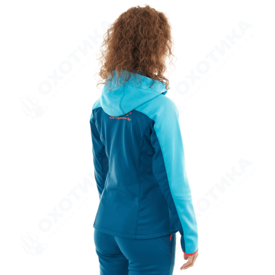 Куртка с капюшоном EXPLORER 2.0 Woman Scuba Blue 2024