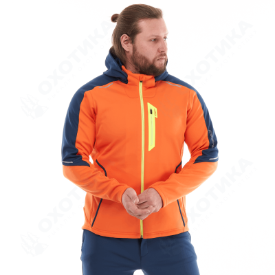 Куртка с капюшоном EXPLORER 2.0 Man Orange - Ocean 2024
