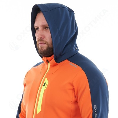 Куртка с капюшоном EXPLORER 2.0 Man Orange - Ocean 2024