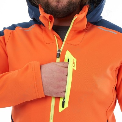 Куртка с капюшоном EXPLORER 2.0 Man Orange - Ocean 2024