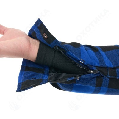 Моторубашка STREETFIGHTER Blue с защитой 2024