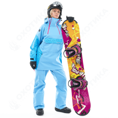 Брюки сноубордические DF UKTUS Woman Blue