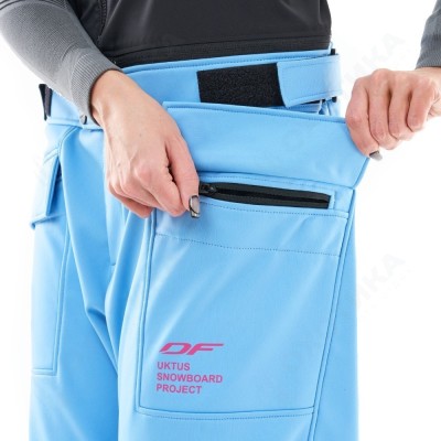 Брюки сноубордические DF UKTUS Woman Blue